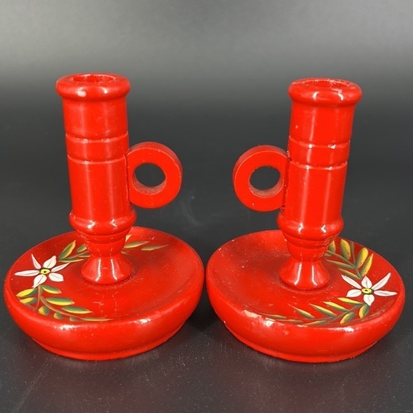 Vintage Mini Swedish Candleholders - Picture 3 of 9